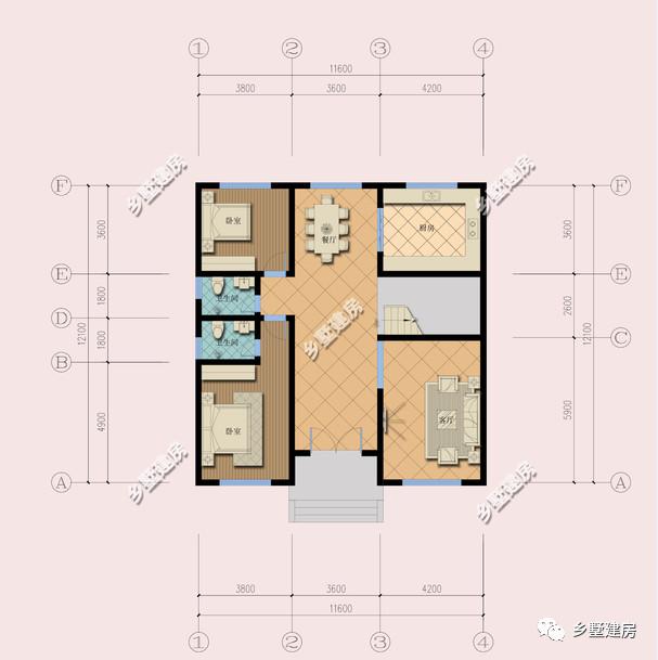 田園風和中式風的風格都是農村自建房朋友的喜好，你更中意哪一款呢？