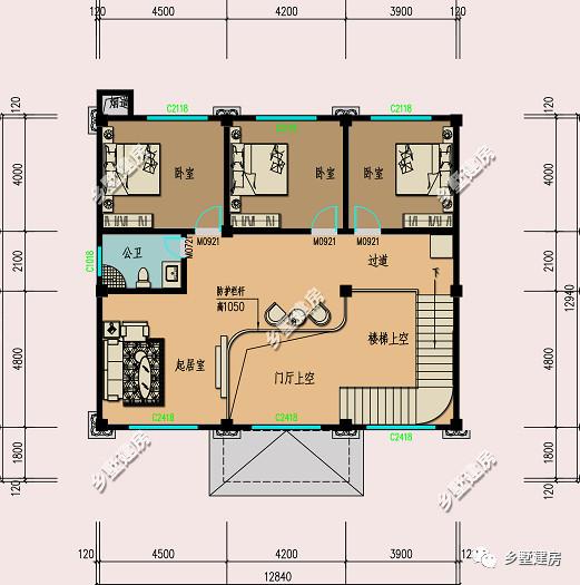 田園風和中式風的風格都是農村自建房朋友的喜好，你更中意哪一款呢？