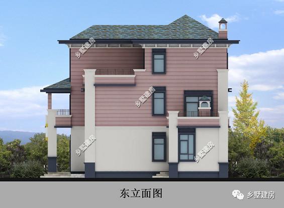 16x14米三層別墅設計圖，帶院子+花園，造價52萬左右，你覺得值嗎？