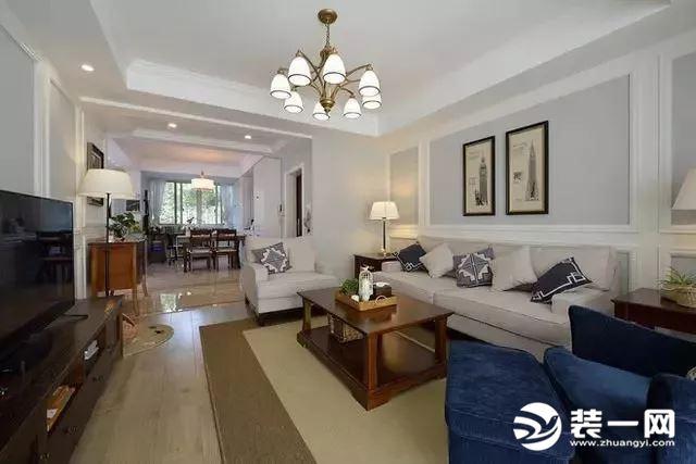 90平房子僅僅用九萬元裝修成現代美式風格，效果特別完美。