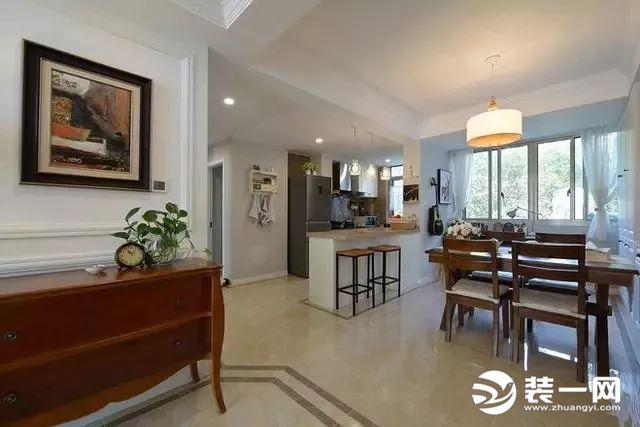 90平房子僅僅用九萬元裝修成現代美式風格，效果特別完美。