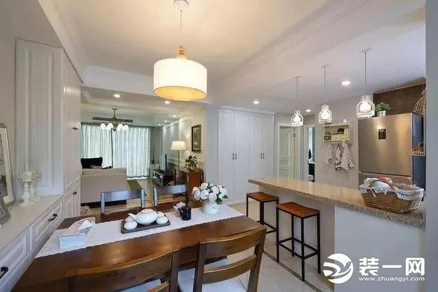 90平房子僅僅用九萬元裝修成現代美式風格，效果特別完美。