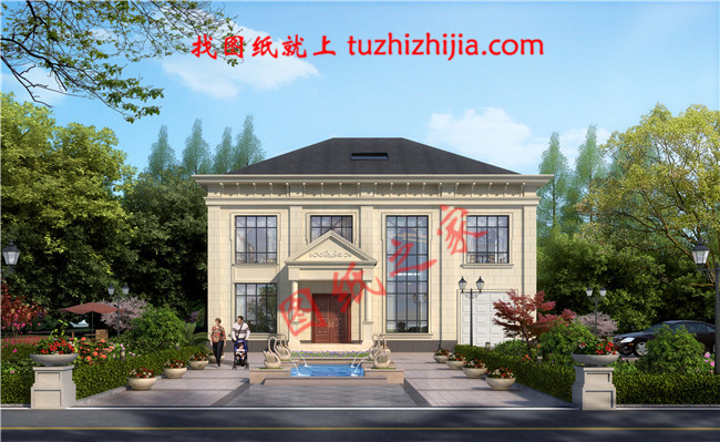 200平米左右二層樓房設(shè)計圖,外觀看著舒服、布局住著坦然