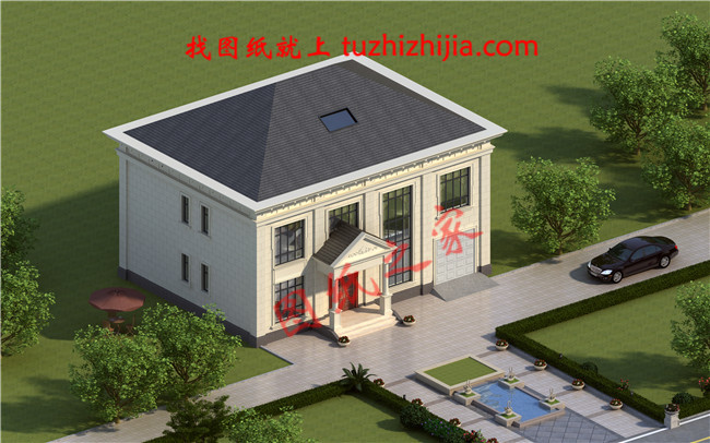 200平米左右二層樓房設(shè)計圖,外觀看著舒服、布局住著坦然