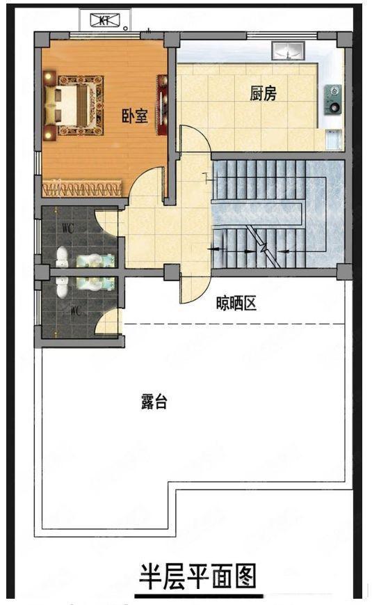 三棟8X12米四層農村小戶型設計圖，適合家里人口多的居住，比城里別墅還好看！