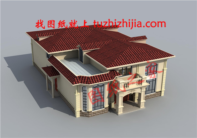 小開間大進(jìn)深的二層別墅設(shè)計(jì)圖紙，建在農(nóng)村就是一道風(fēng)景