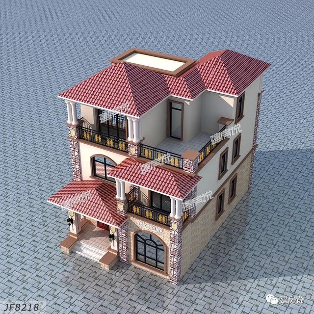 102平三層別墅設計圖，造價也不高，才二十幾萬，布局也很實用，好房子，一定要建一棟在老家。