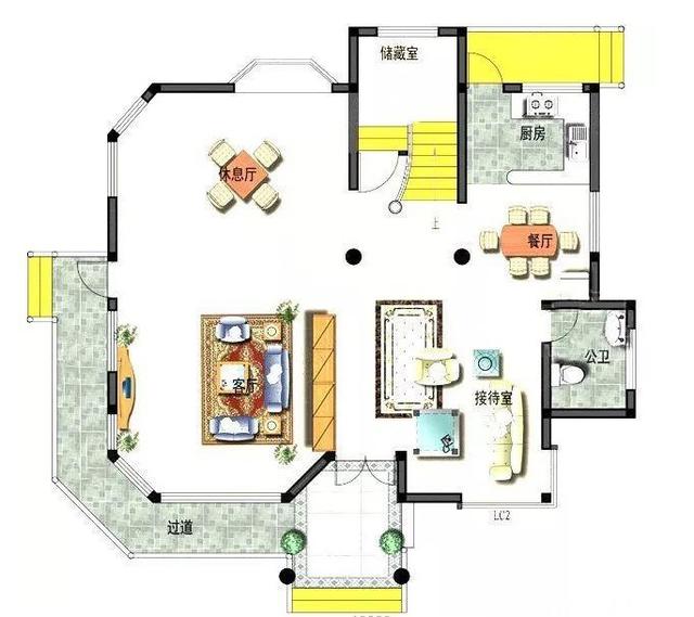 13×12米三層歐式別墅設計圖，豪華大氣，遠遠看去如同城堡一般，建成效果一級棒！