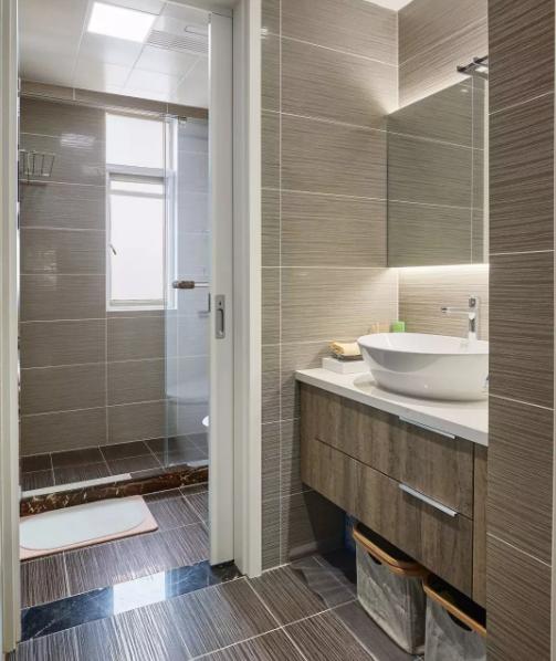 120平三居室美式風格裝修，效果很不錯。