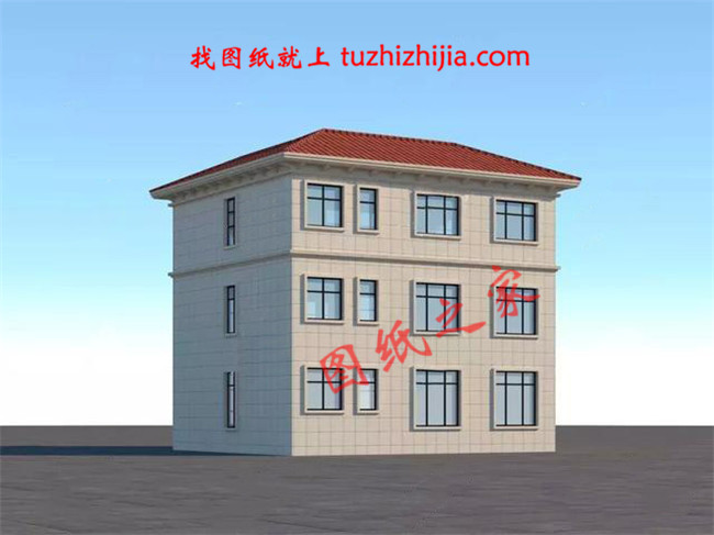 120平米三層小別墅效果圖，端莊大氣很經(jīng)典