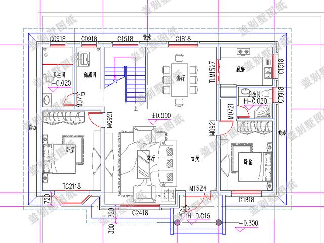 14×10米二層平屋頂農村自建房，美觀大氣，造價28萬。