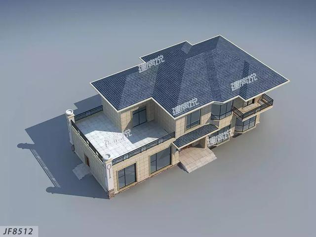 20X9米二層別墅設(shè)計圖，兩面寬，小進深，保證美到驚艷鄰里八鄉(xiāng)。