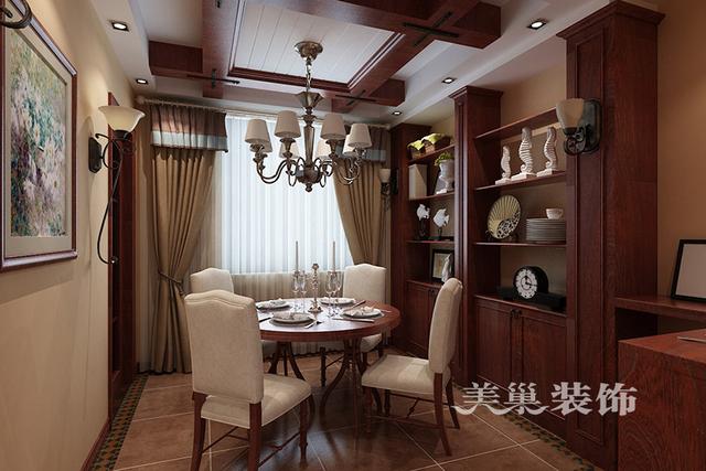 130㎡三室美式風格裝修，全包20萬。