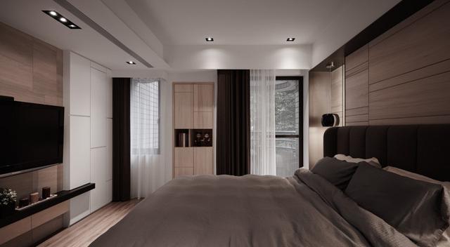 60平新房裝修，尤其是電視墻吸眼，當隔斷用。