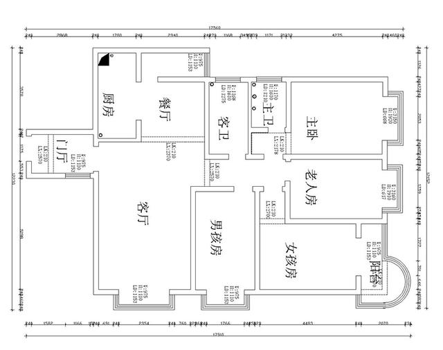 138平四室現(xiàn)代簡(jiǎn)約風(fēng)裝修，溫馨，簡(jiǎn)潔，明朗，全包17萬。