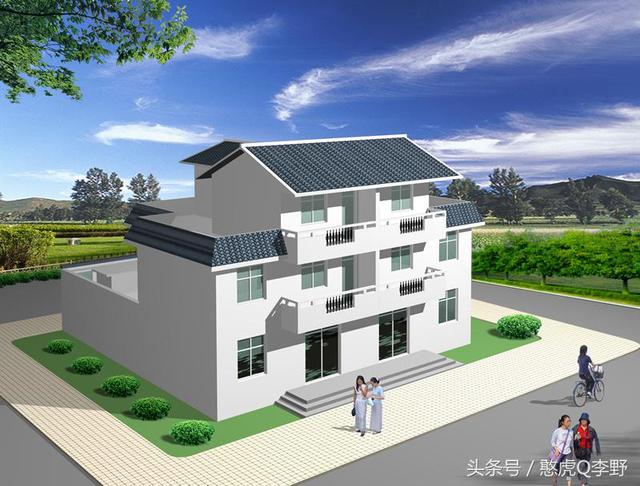 5款造價30萬的三層別墅設計圖，各有各的好看，你喜歡哪一款？