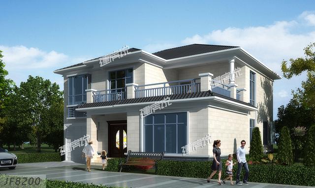 分享15款帶車庫別墅設計圖，每一款都很別致