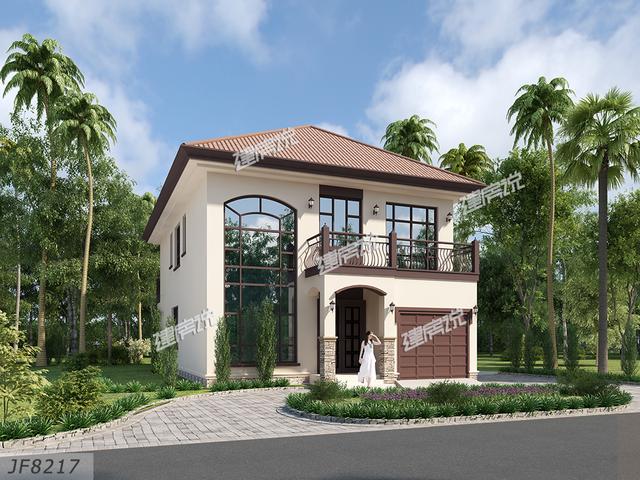 分享15款帶車庫別墅設計圖，每一款都很別致