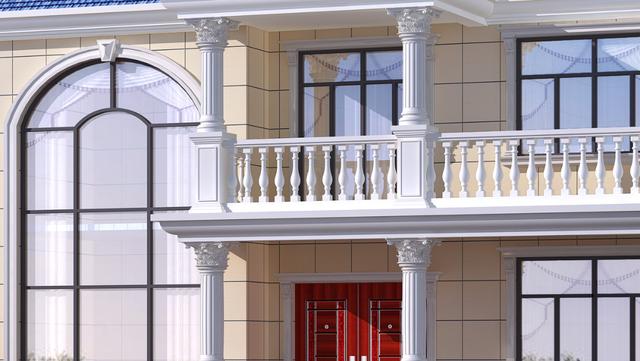 三層別墅設(shè)計圖，穩(wěn)定性好又堅固，房子建的好，山竹來了也不怕