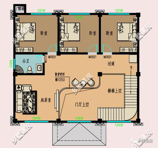 分享2款農村自建房設計圖，趁現在建房的最佳季節，趕快建起來吧