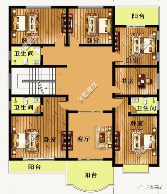 分享2款農村自建房設計圖，趁現在建房的最佳季節，趕快建起來吧