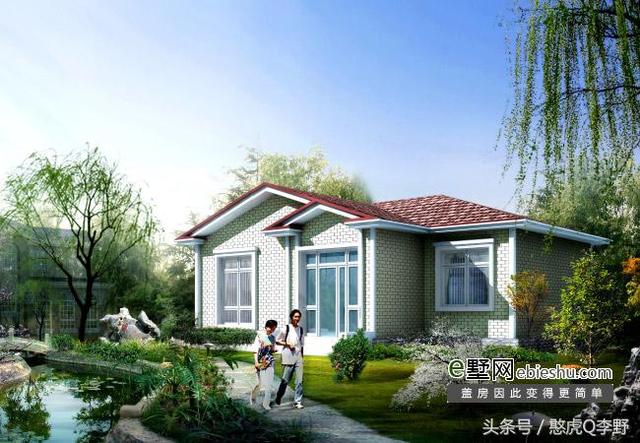 農村自建房一層這么蓋最漂亮實用