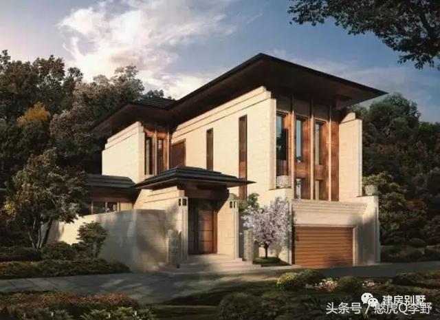 8款現代風格的別墅設計效果圖，造型簡約、線條流暢，被眾多的人喜歡