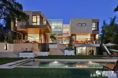 8款現代風格的別墅設計效果圖，造型簡約、線條流暢，被眾多的人喜歡