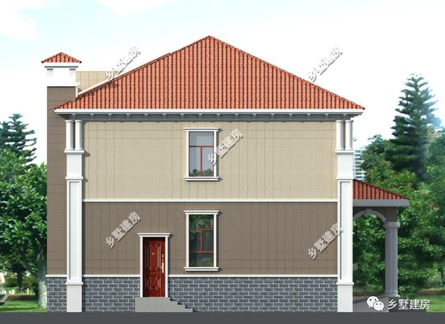 兩款精美的兩層別墅設計圖，每一處細節都非常注重品質