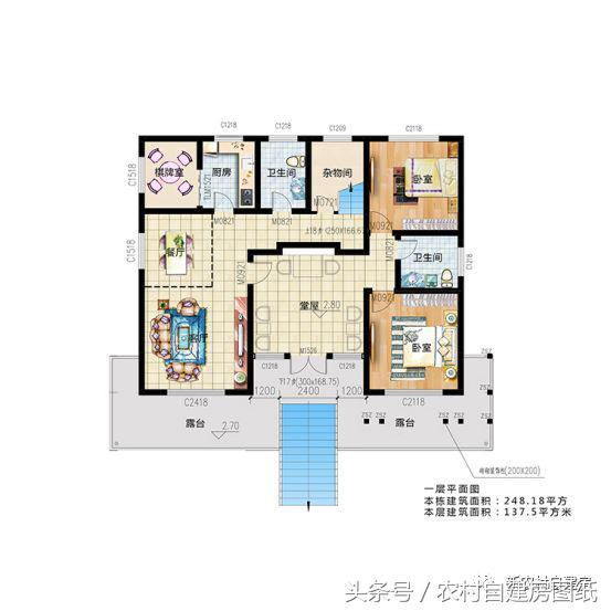 歐式風格別墅設計圖，城市買房不如回家蓋房