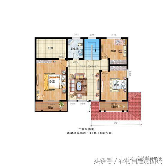 歐式風格別墅設計圖，城市買房不如回家蓋房