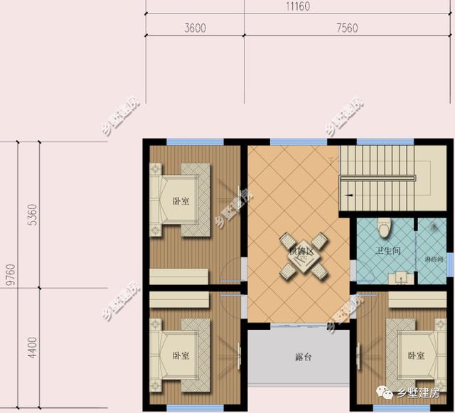 一棟古樸范十足的三層中式別墅設(shè)計圖，美出天際
