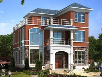 5款農村露臺花園別墅房屋設計效果圖平面圖，品質生活，從現在開始