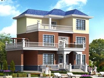 5款農村露臺花園別墅房屋設計效果圖平面圖，品質生活，從現在開始