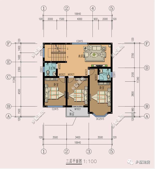 為大家介紹兩款很出彩的農村別墅設計圖