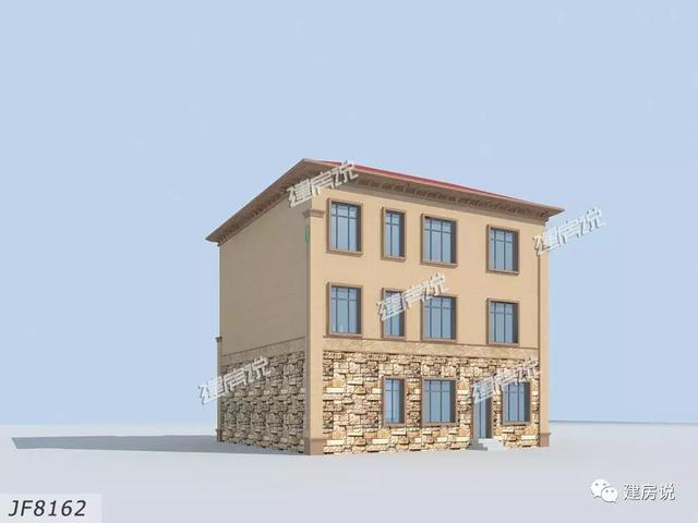 給大家推薦3款農村最流行的別墅設計圖，造價和布局一流