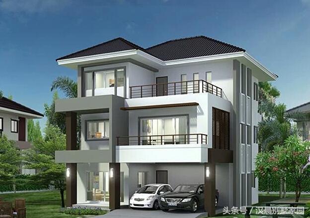 3款現代農村別墅設計圖，戶型別致，建好肯定人人羨慕