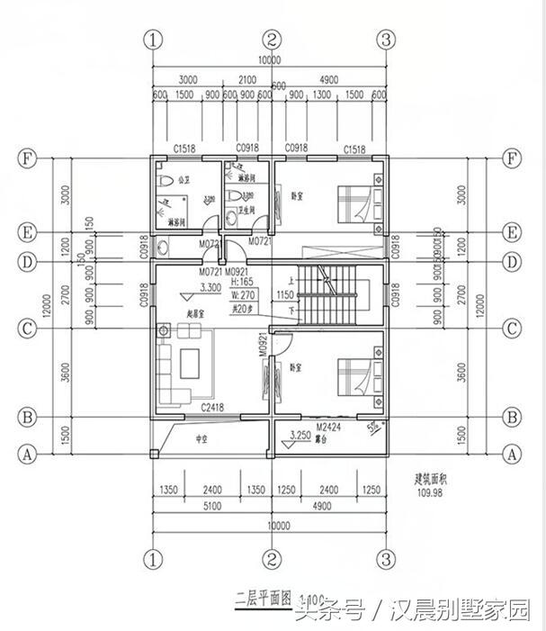 3款現代農村別墅設計圖，戶型別致，建好肯定人人羨慕