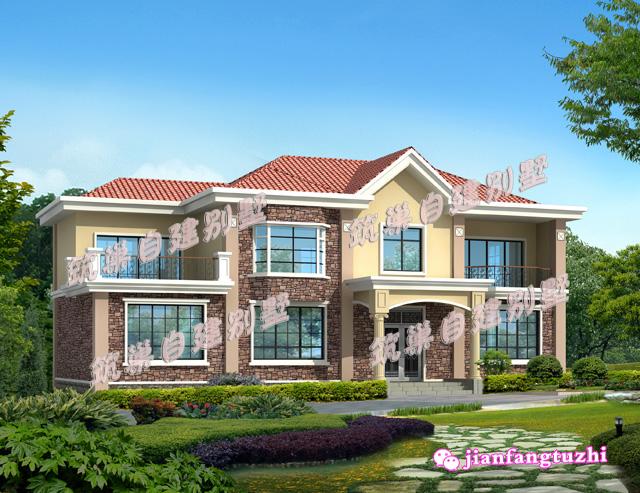 二層別墅設計圖，帶全套設計圖施工圖