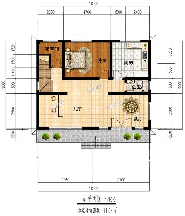 這款古色古香的現代別墅設計圖，非常有韻味