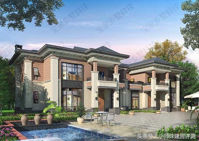 兩層農(nóng)村別墅最火設(shè)計(jì)圖戶型深度了解