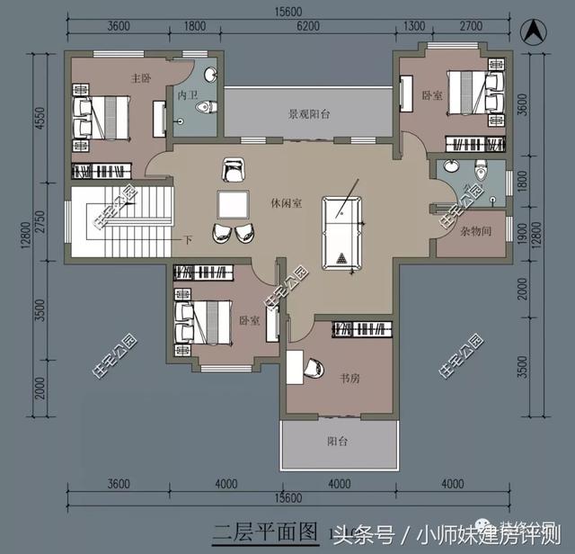 兩層農(nóng)村別墅最火設(shè)計(jì)圖戶型深度了解