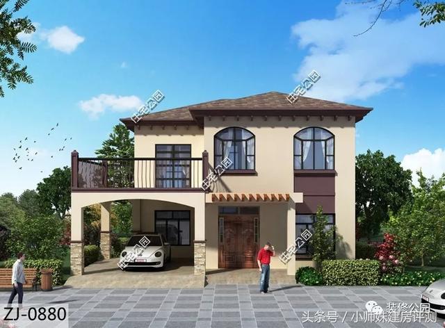 兩層農(nóng)村別墅最火設(shè)計(jì)圖戶型深度了解