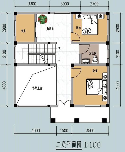 占地9X9米的農村三層自建別墅設計圖，建出來很氣派，不輸其他豪宅
