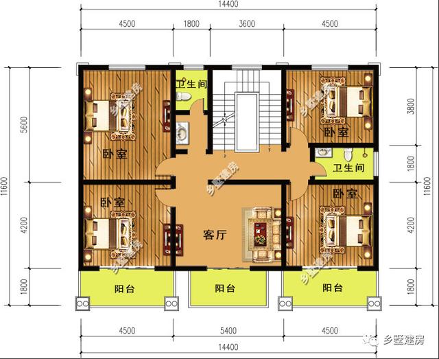 二三層別墅設計圖，既美觀又實用