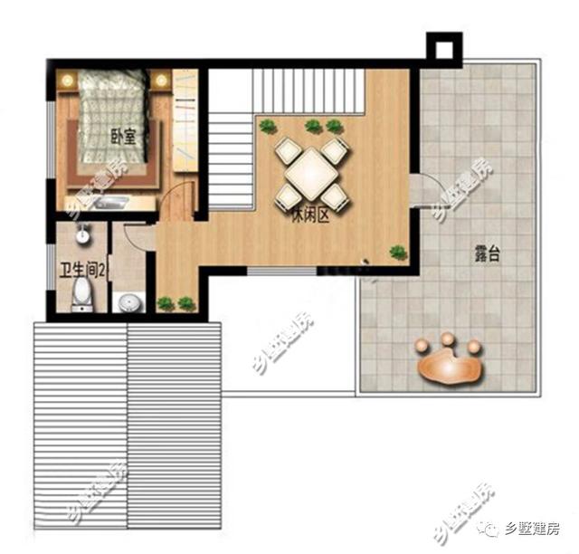 兩款別墅設計圖紙，兩層的精致，三層的大氣