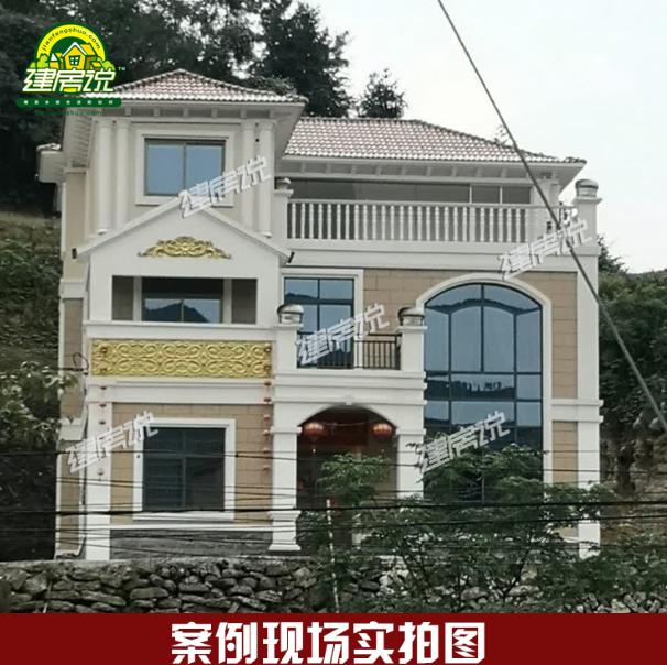 兩款設計別致的農村自建房設計圖，外觀都很美