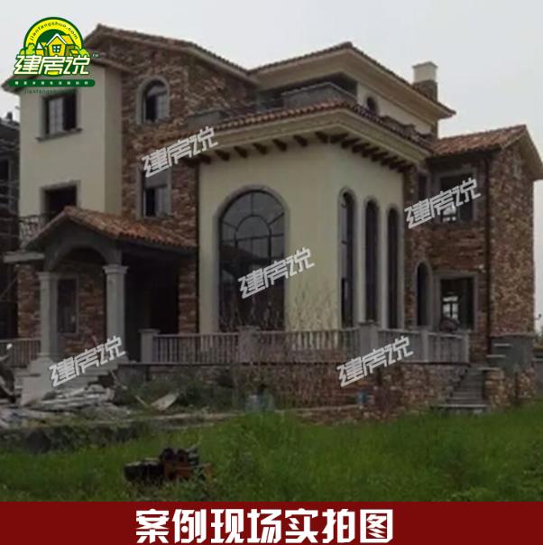 兩款設計別致的農村自建房設計圖，外觀都很美