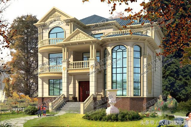 8套最新設計的農村別墅圖紙，符合農村自建房的傳統理念