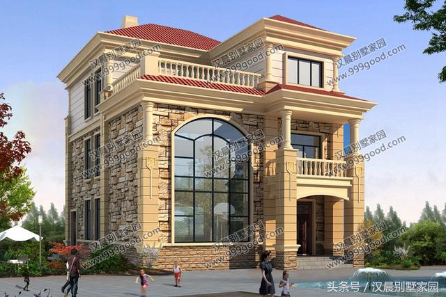 8套最新設計的農村別墅圖紙，符合農村自建房的傳統理念